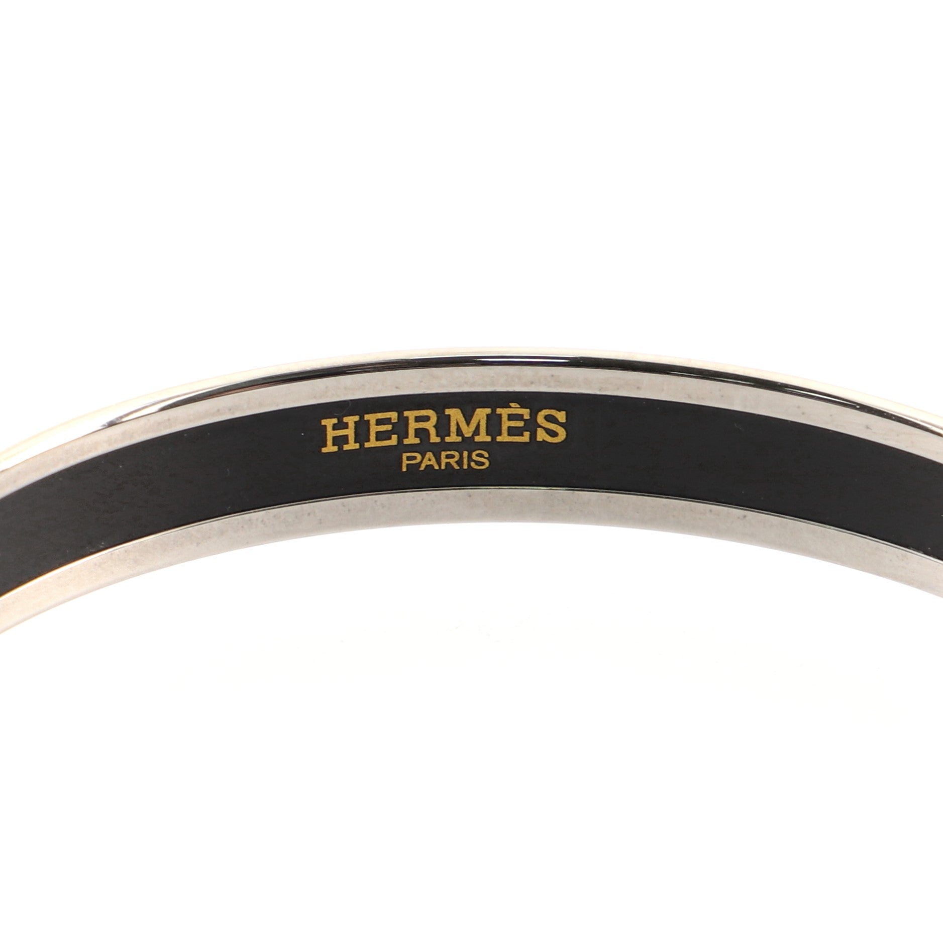 Bangle Bracelet Printed Enamel Narrow