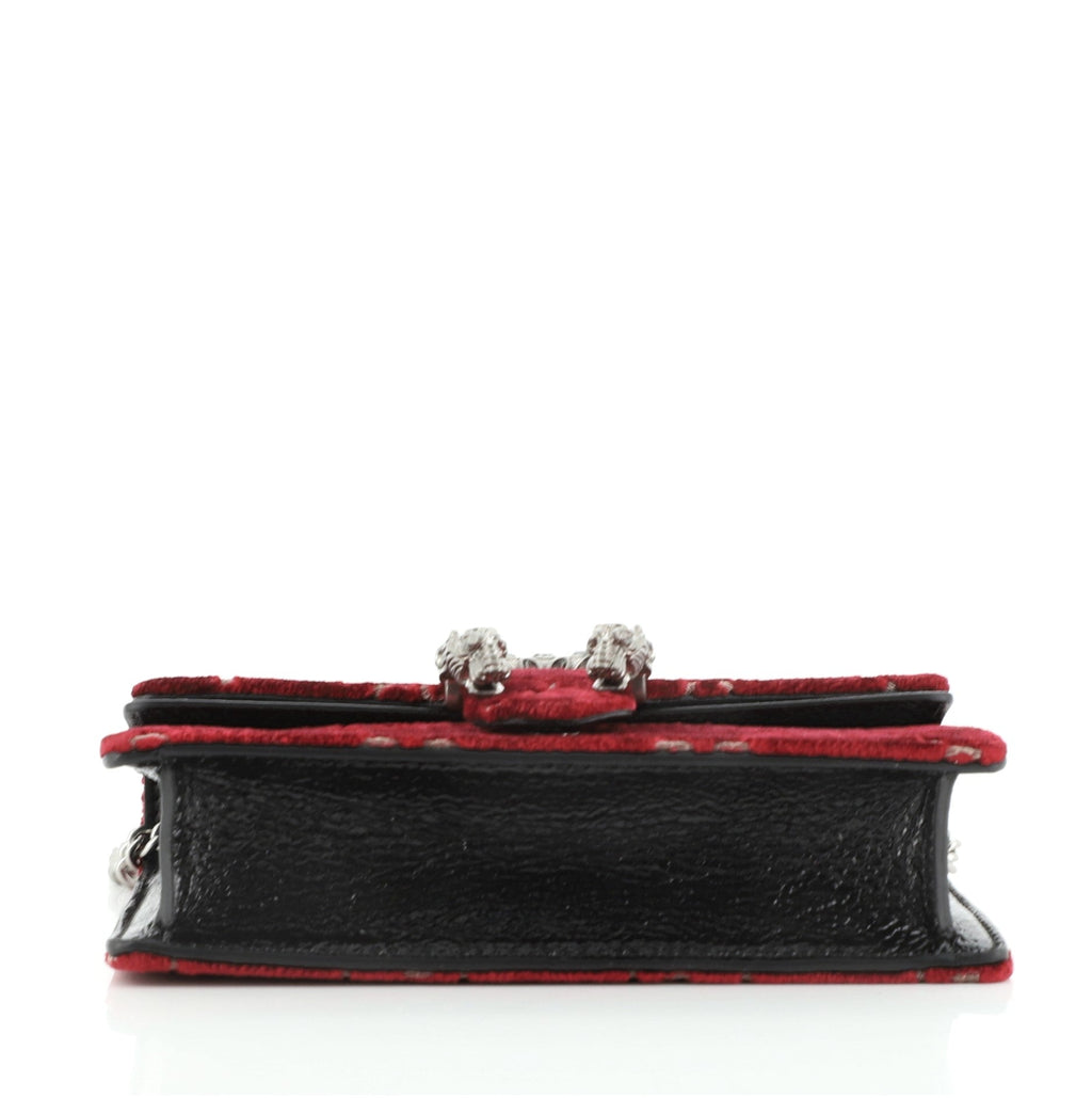 Dionysus Bag GG Velvet Super Mini