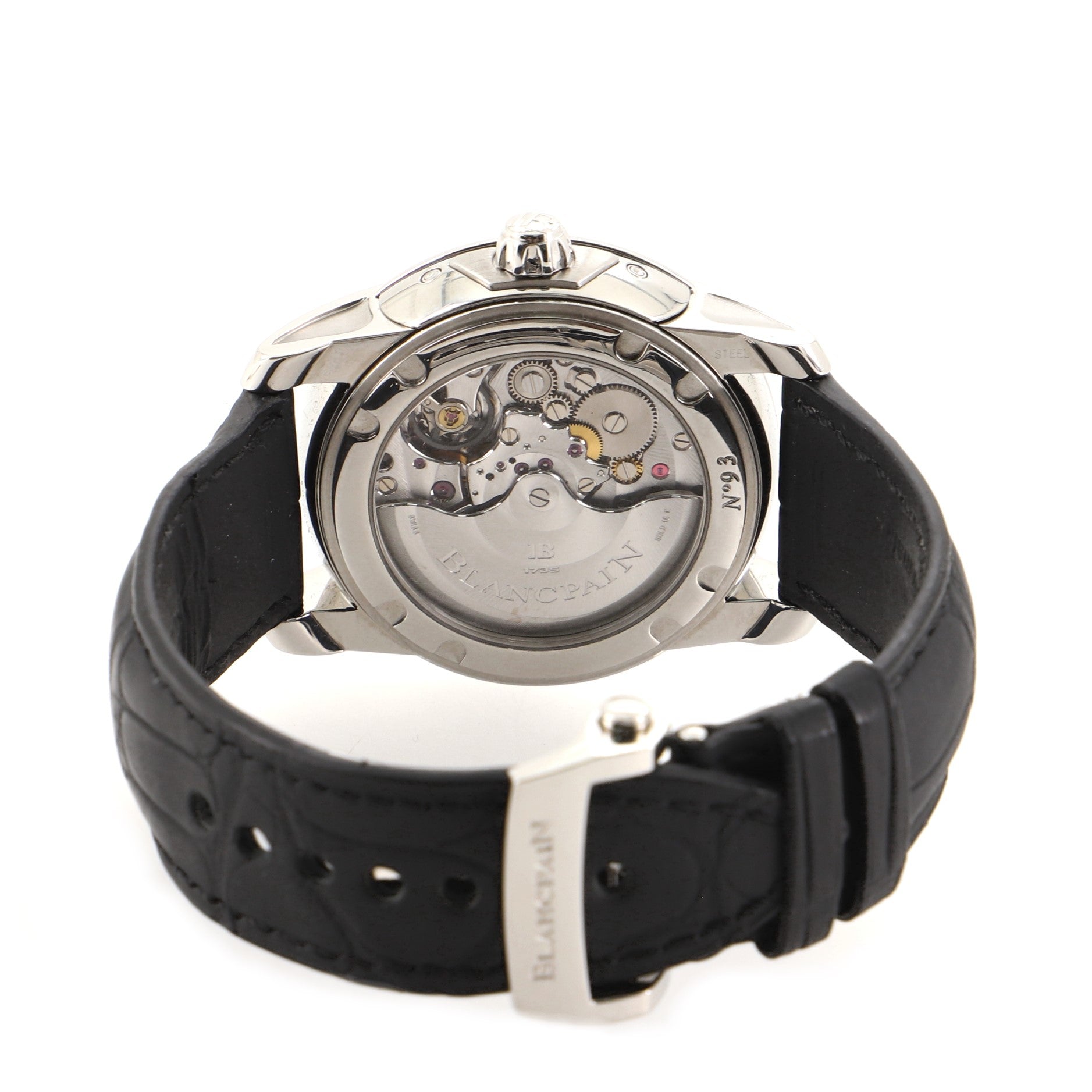 L-Evolution Moonphase 8 Days Automatic Watch Stainless Steel and Alligator 43