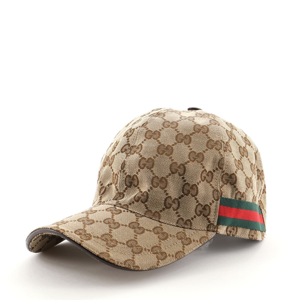 Web Baseball Cap GG Canvas Medium