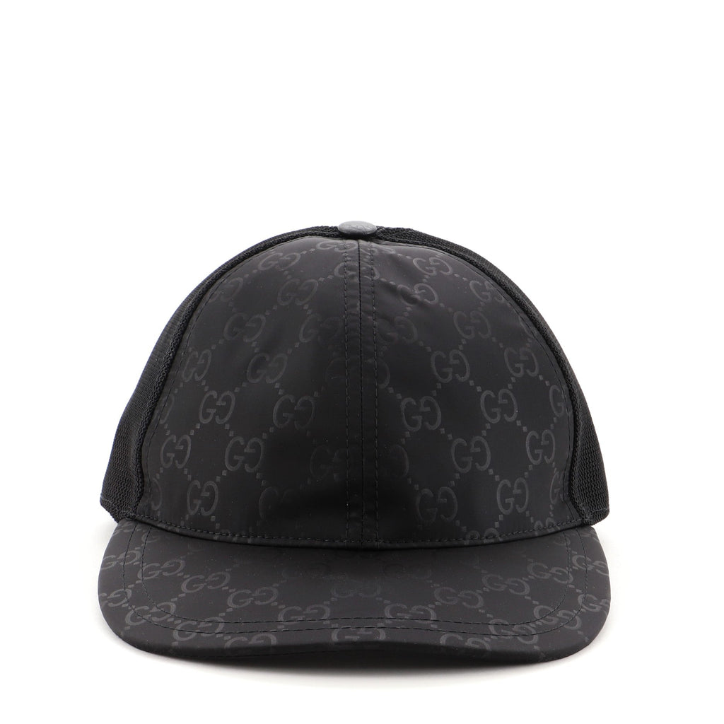 Baseball Cap GG Nylon and Mesh Large