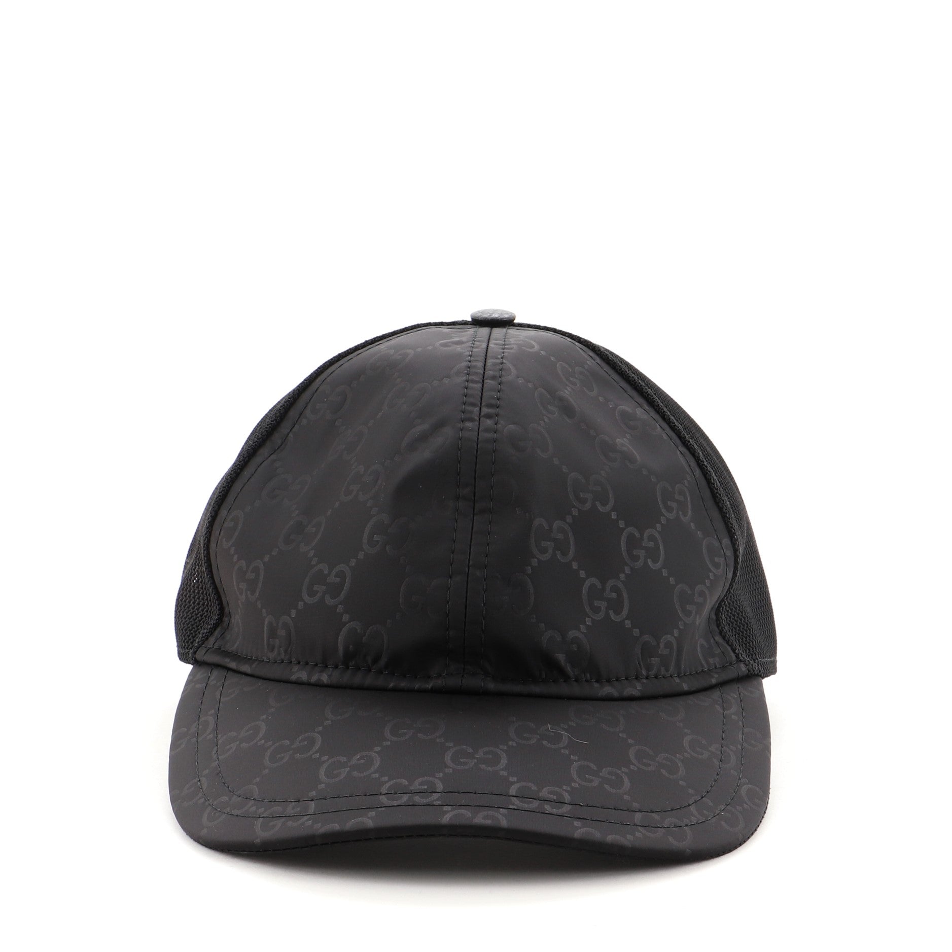 Baseball Cap GG Nylon and Mesh Large