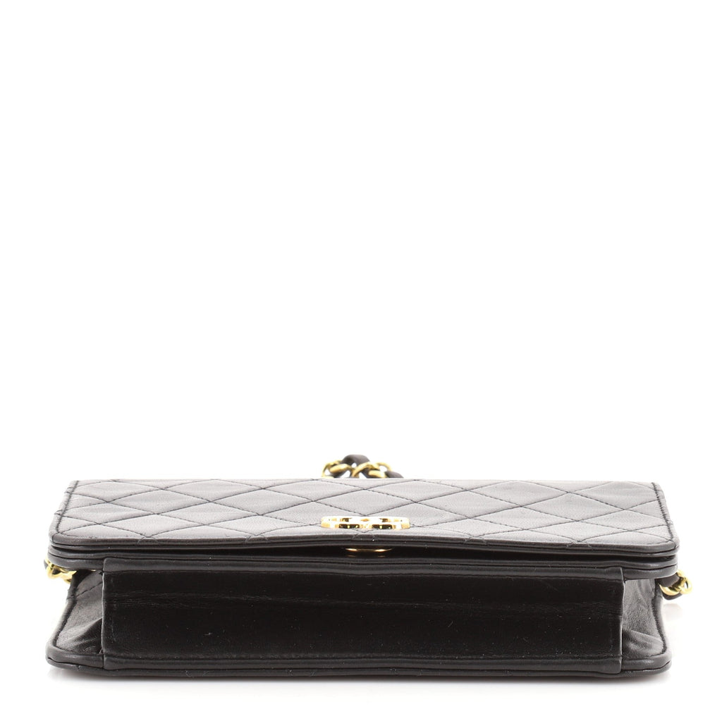 Vintage Full Flap Bag Quilted Lambskin Mini