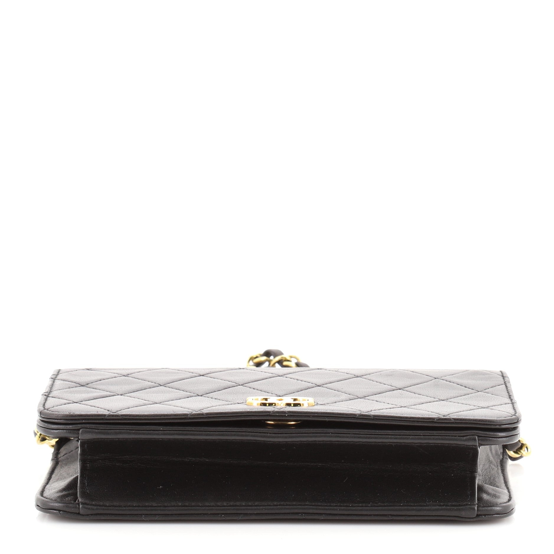 Vintage Full Flap Bag Quilted Lambskin Mini