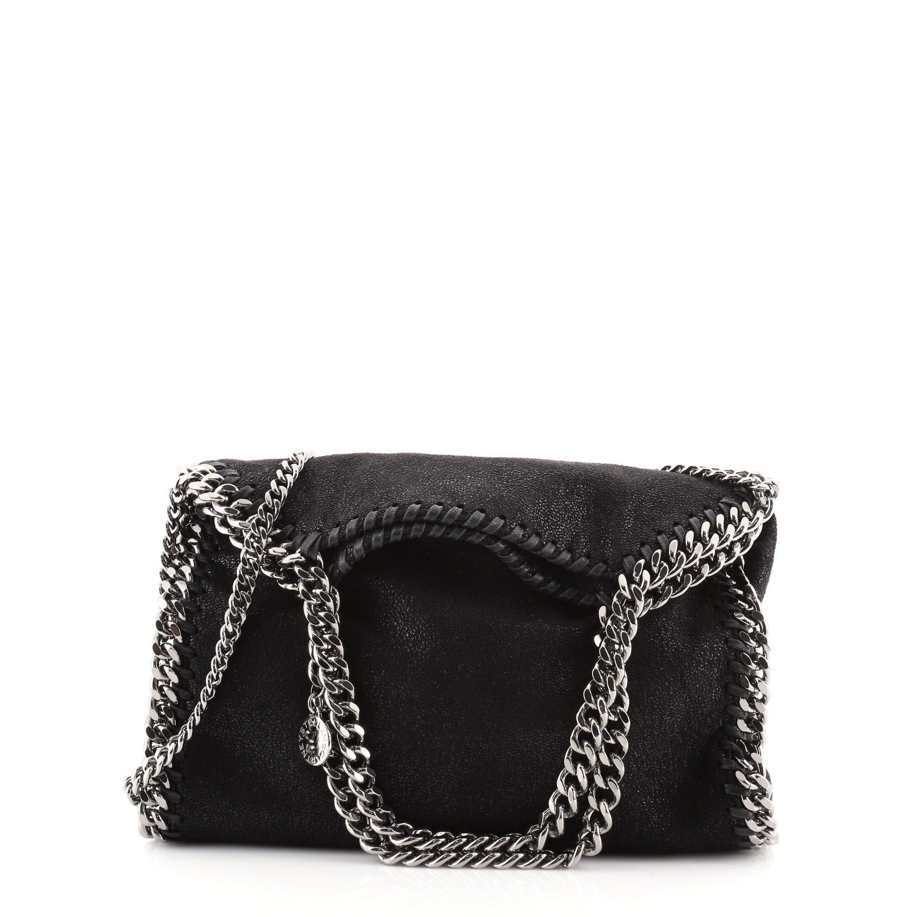 Falabella Fold Over Crossbody Bag Shaggy Deer Mini