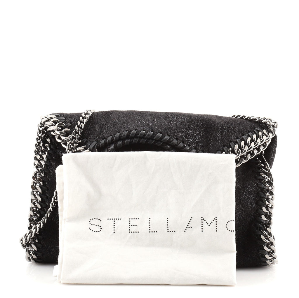 Falabella Fold Over Crossbody Bag Shaggy Deer Mini