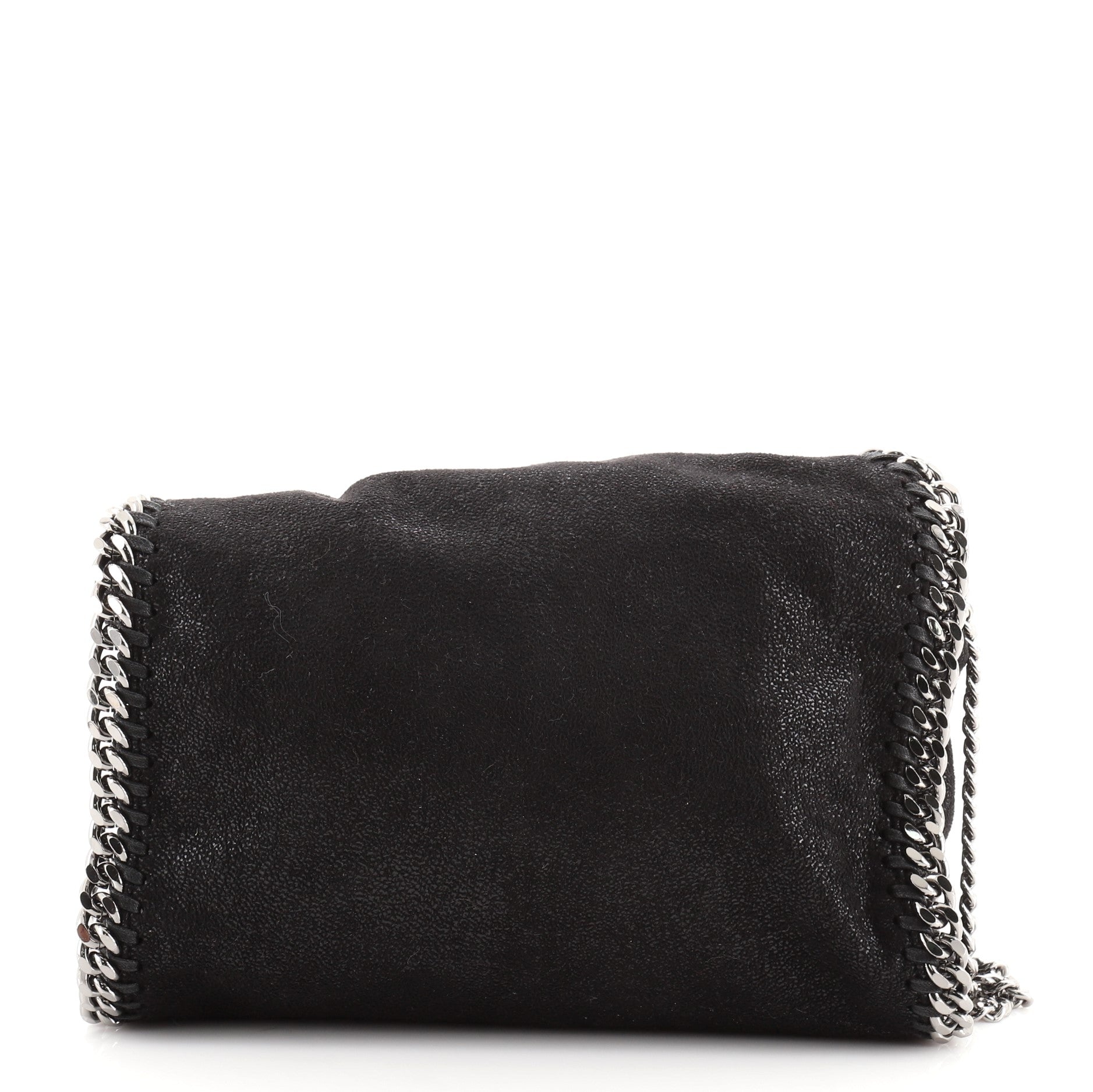 Falabella Fold Over Crossbody Bag Shaggy Deer Mini