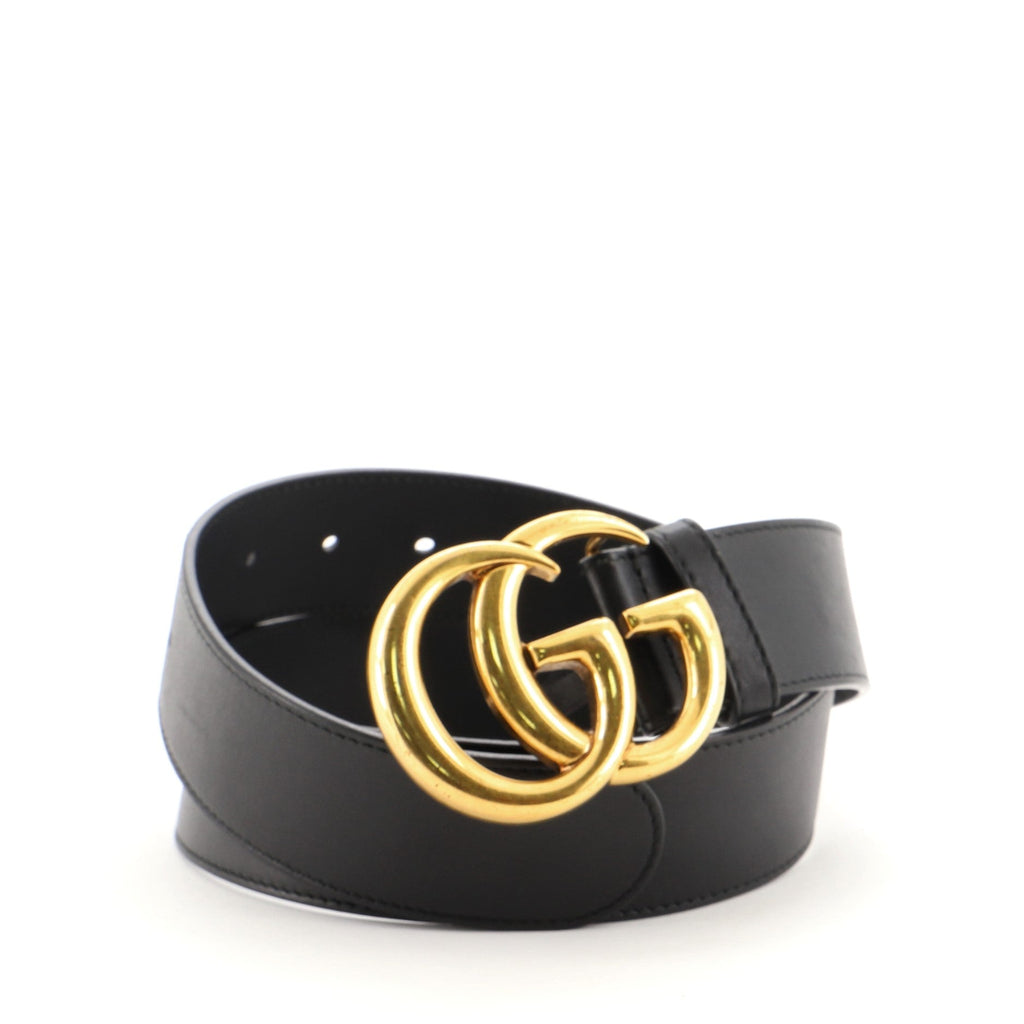 GG Marmont Belt Leather Wide 80