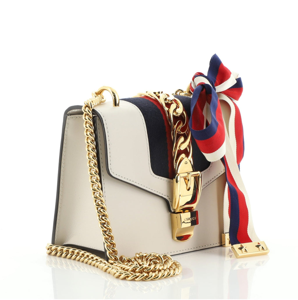 Sylvie Chain Shoulder Bag Leather Mini