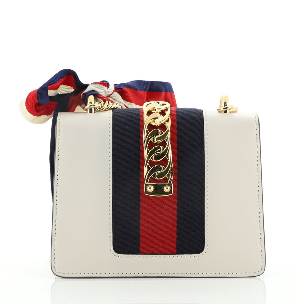 Sylvie Chain Shoulder Bag Leather Mini