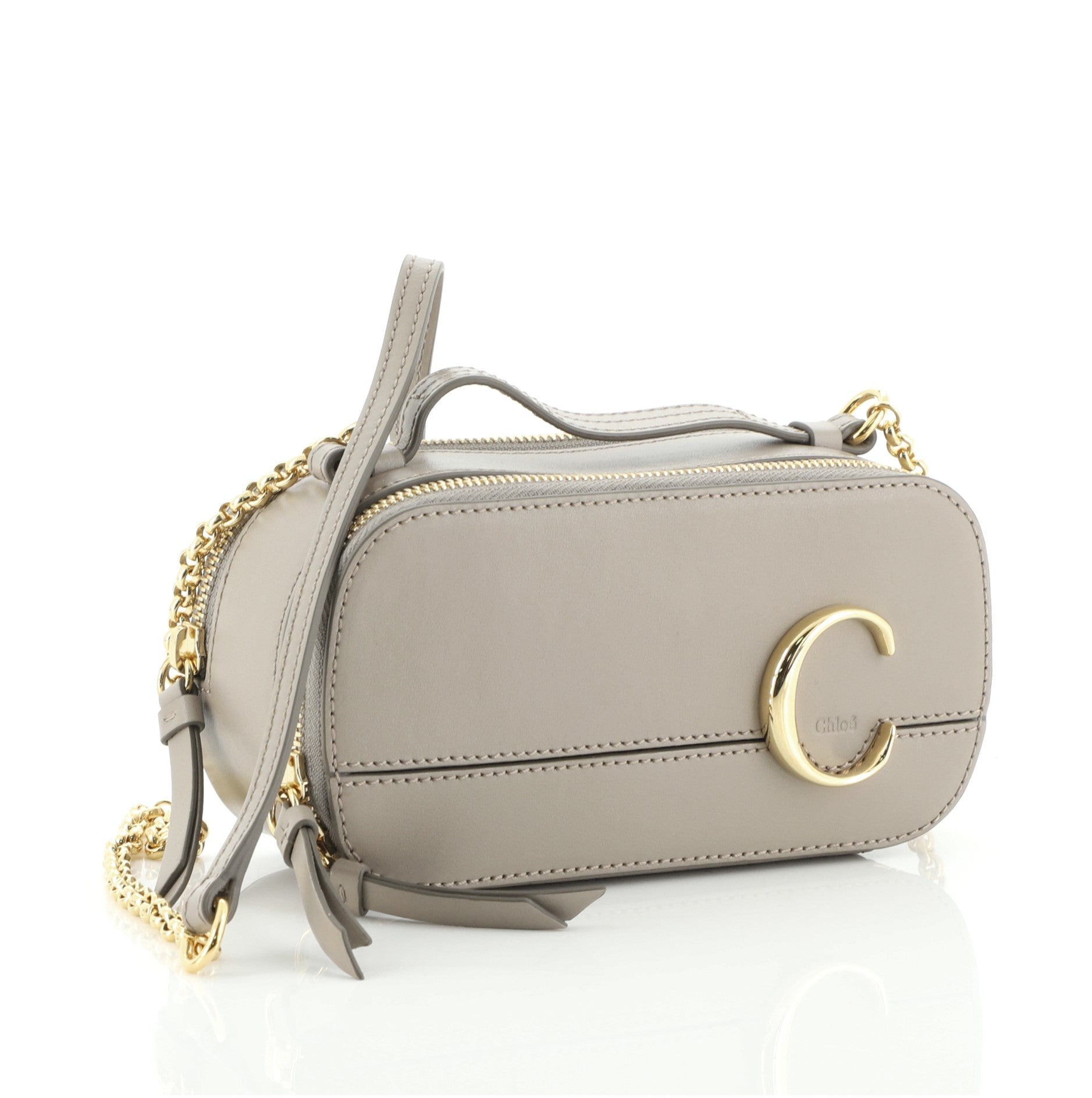 C Vanity Bag	 Leather Mini