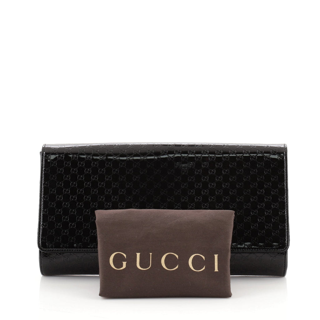 Broadway Clutch	 Microguccissima Patent Large