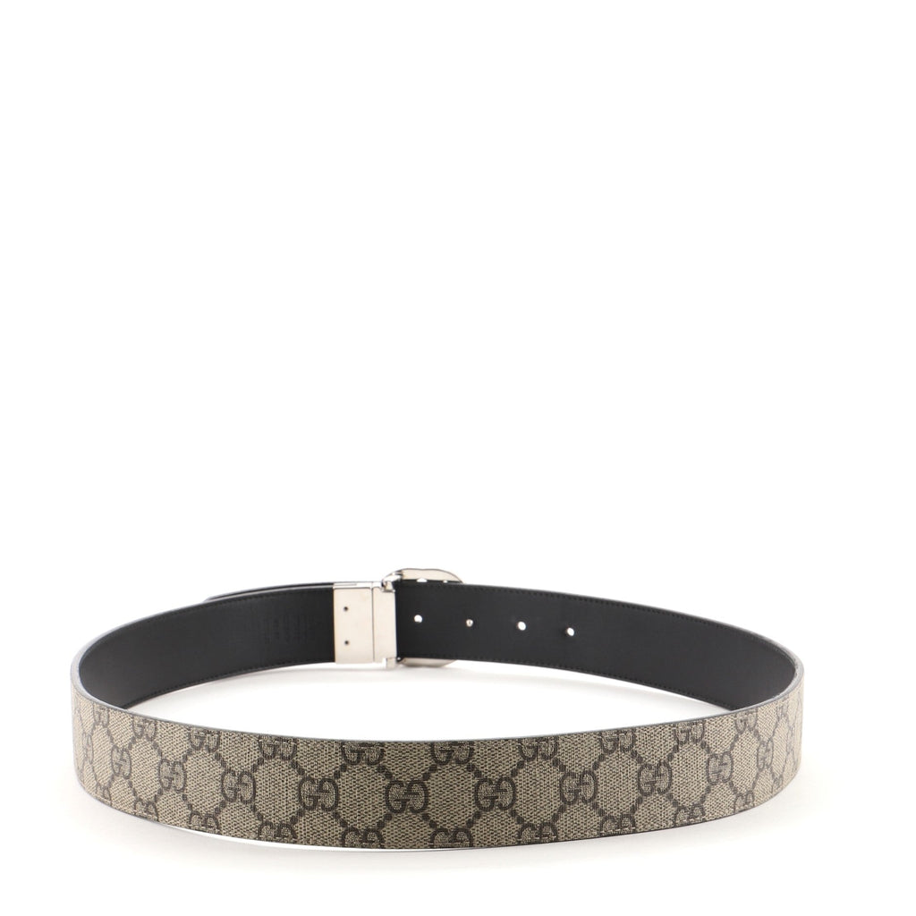 Interlocking G Belt GG Coated Canvas Wide 95