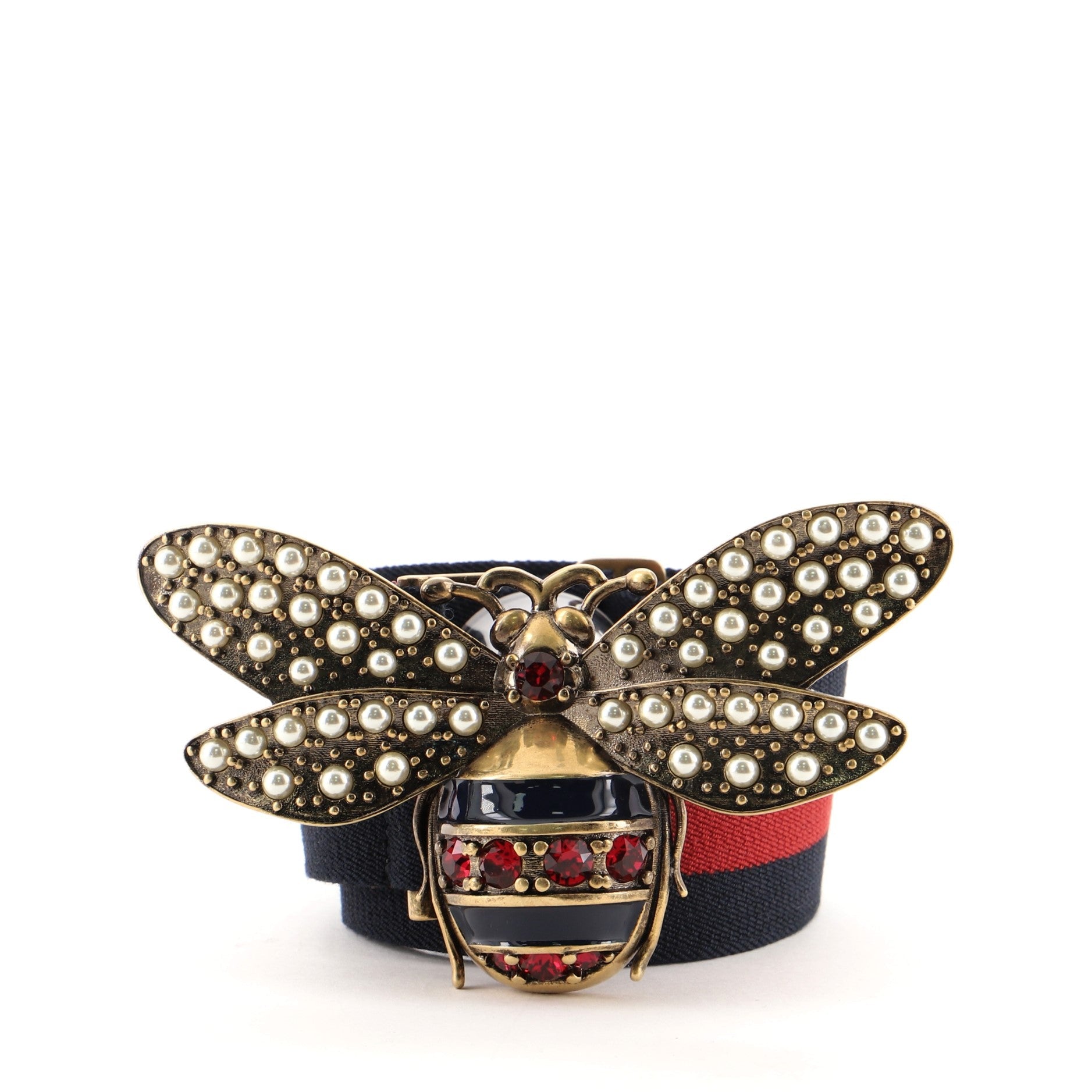 Queen Margaret Bee Belt Canvas Wide 90