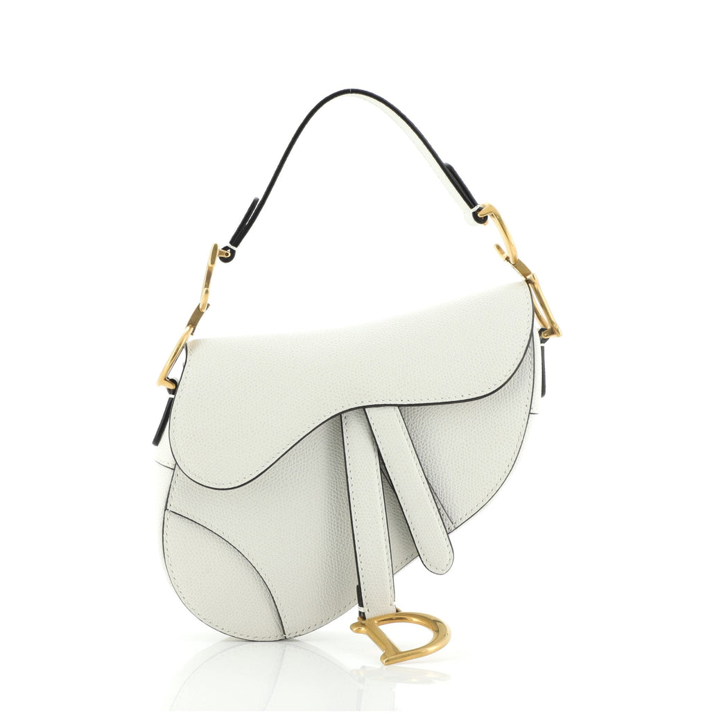 Saddle Handbag Leather Mini