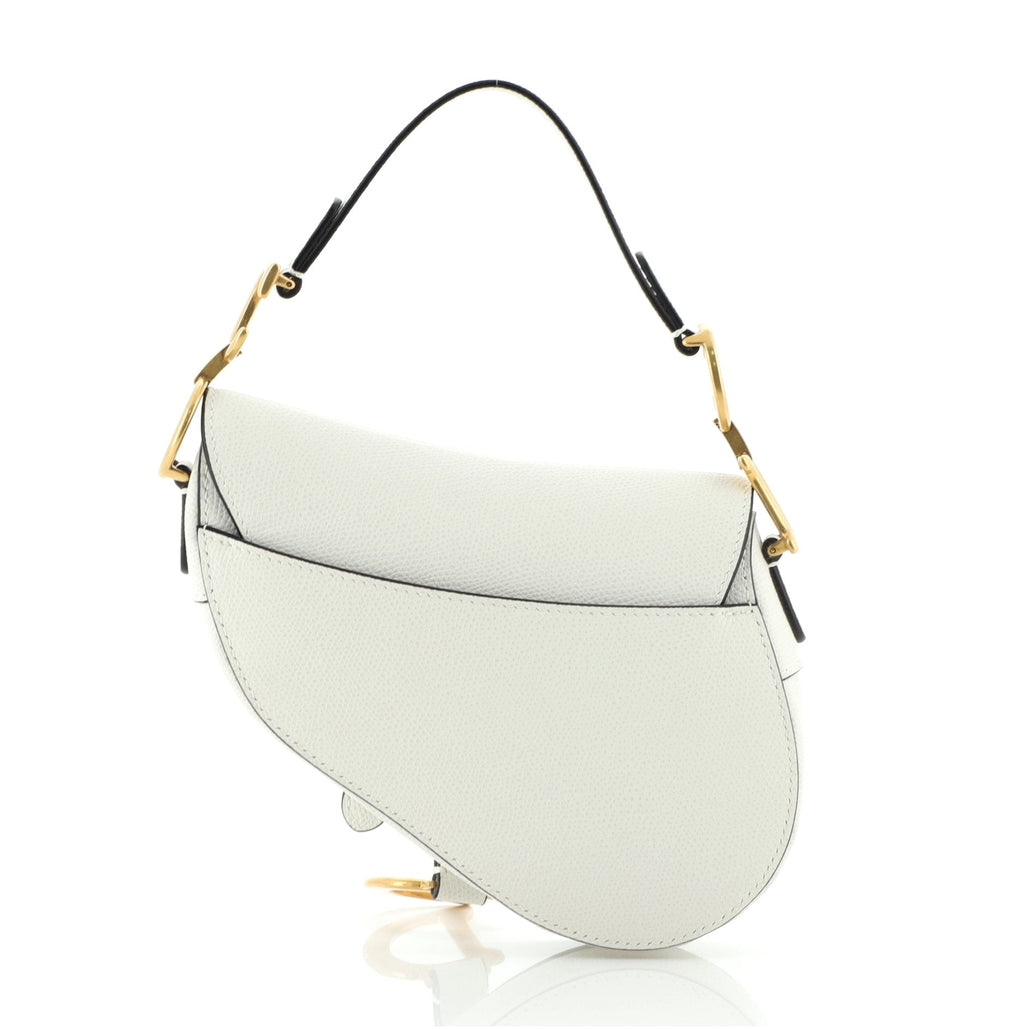 Saddle Handbag Leather Mini