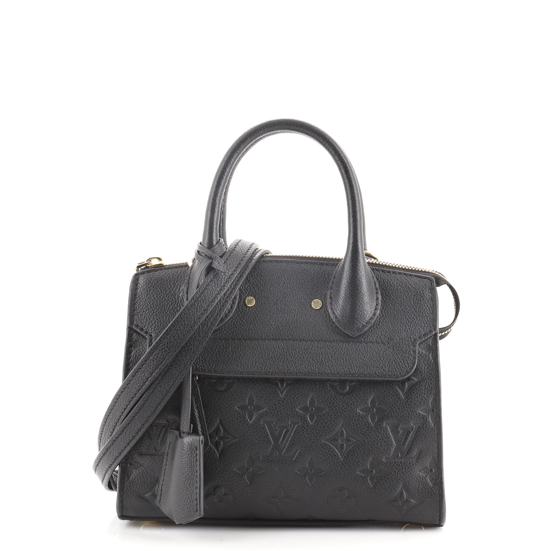 Pont Neuf Handbag Monogram Empreinte Leather Mini