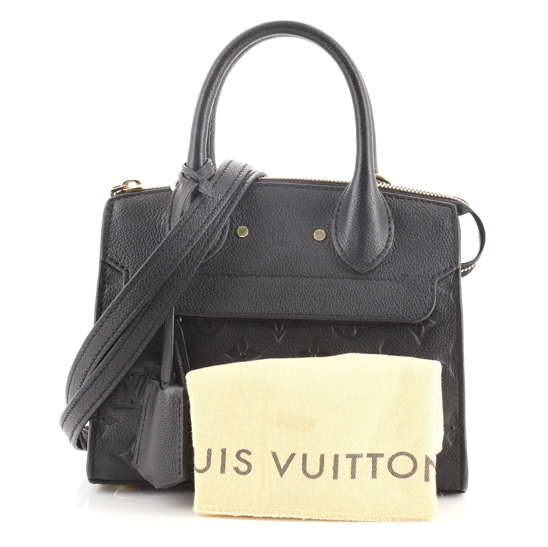 Pont Neuf Handbag Monogram Empreinte Leather Mini