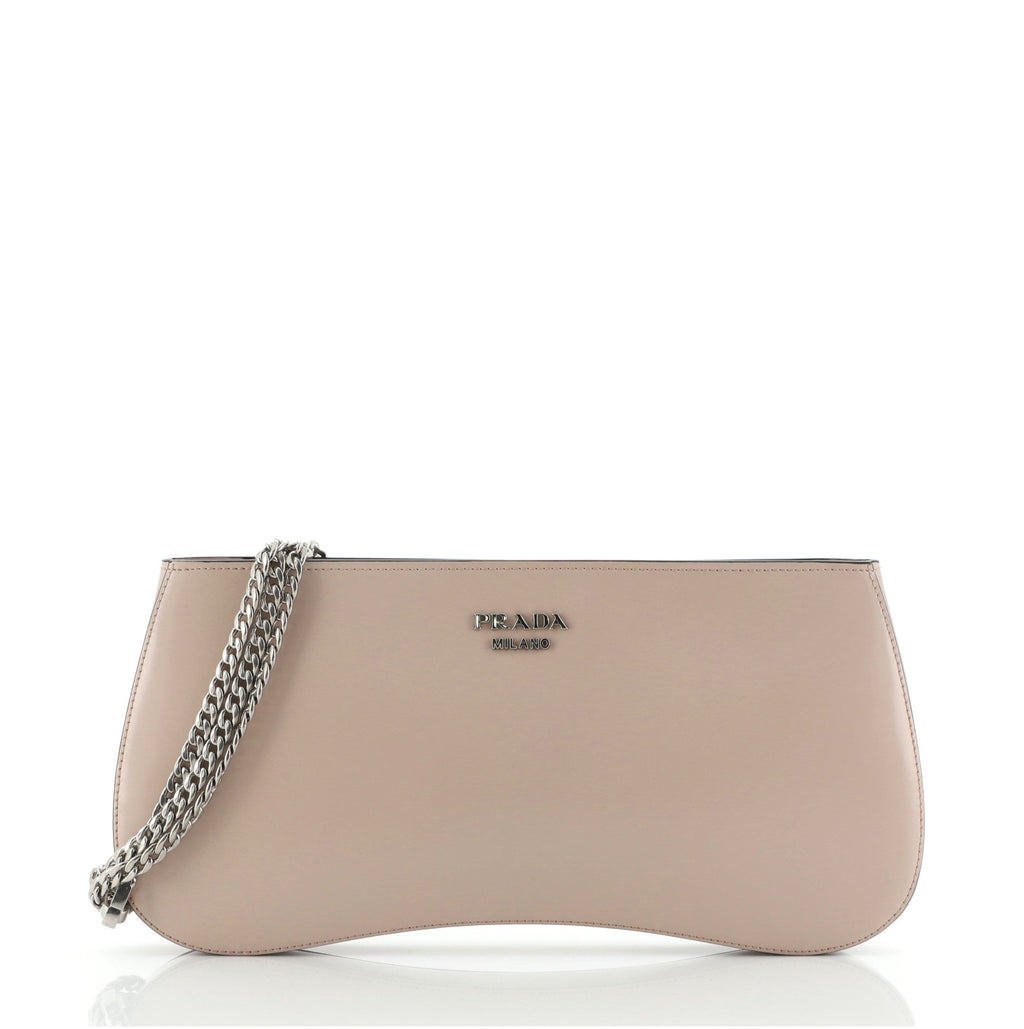 Sidonie Chain Clutch City Calfskin