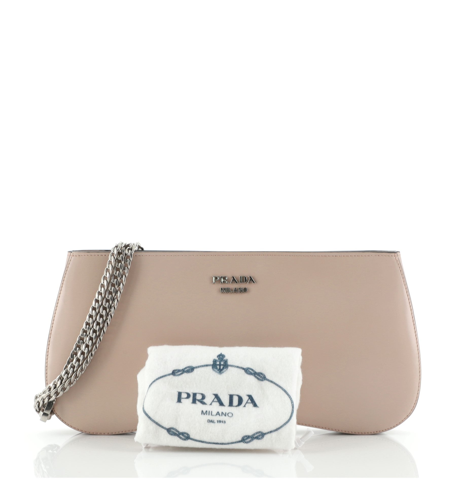 Sidonie Chain Clutch City Calfskin