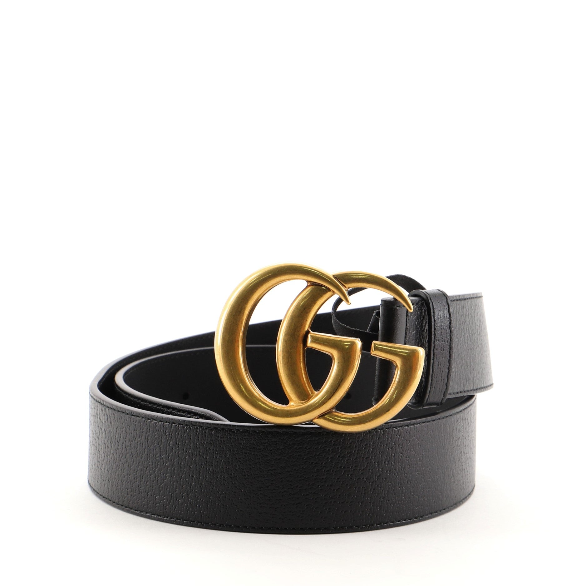 GG Marmont Belt Leather Wide 80