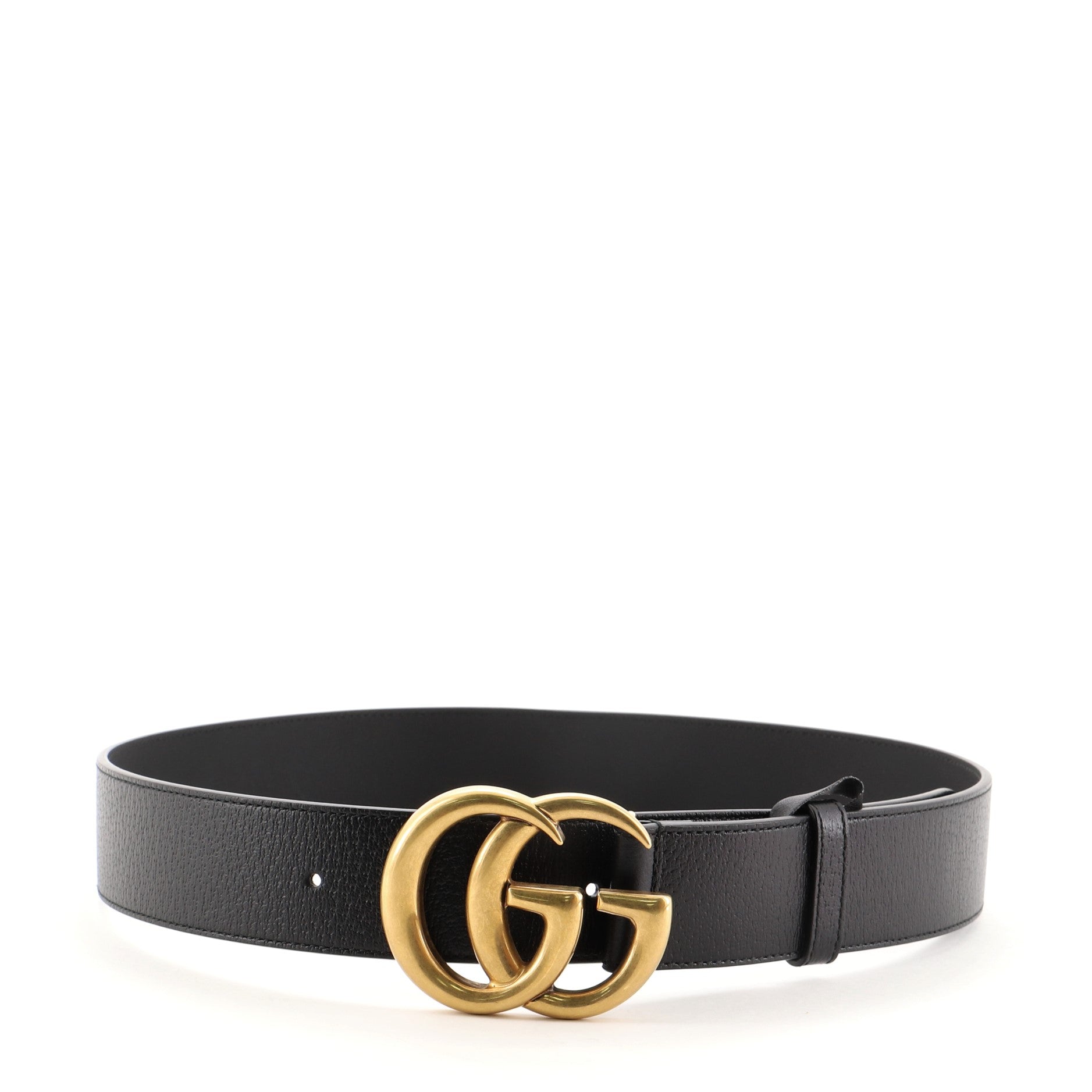 GG Marmont Belt Leather Wide 80
