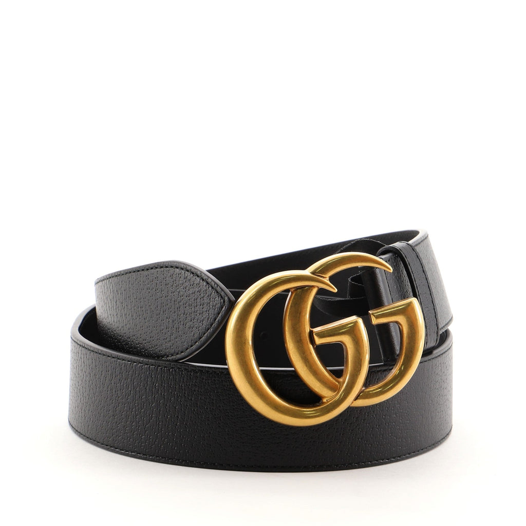 GG Marmont Belt Leather Wide 80