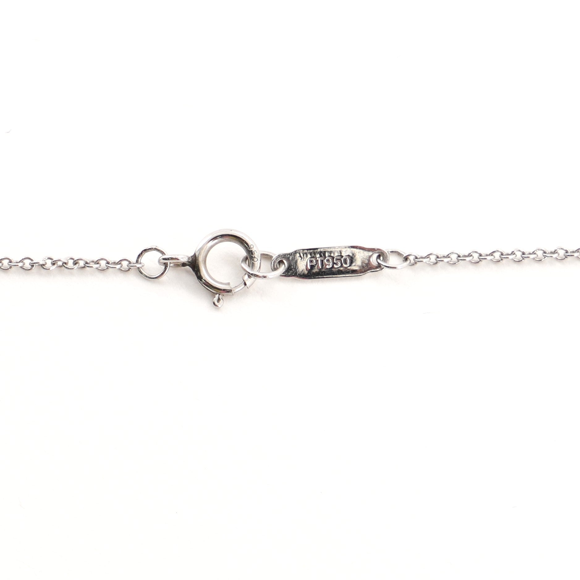 Heart Pendant Necklace Platinum with Diamonds