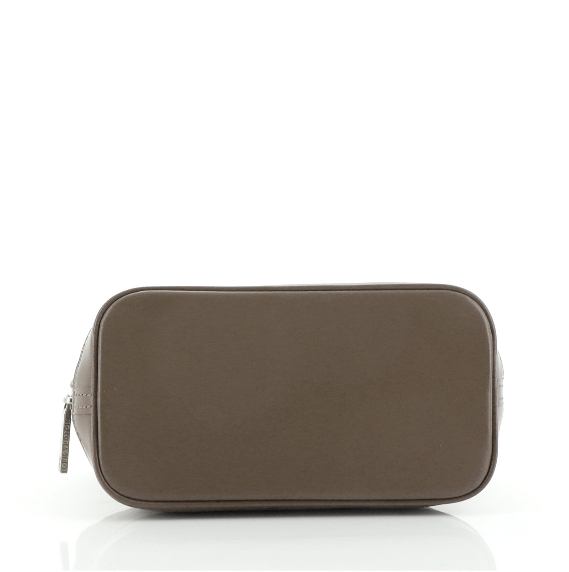 Alma Handbag Monogram Satin Mini