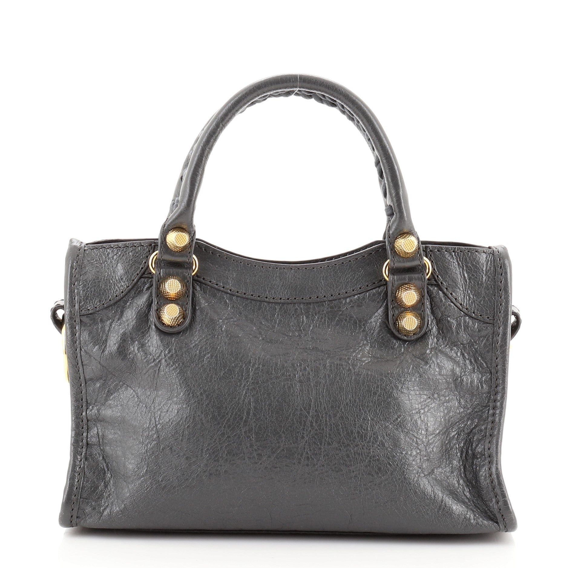 City Giant Studs Bag Leather Mini