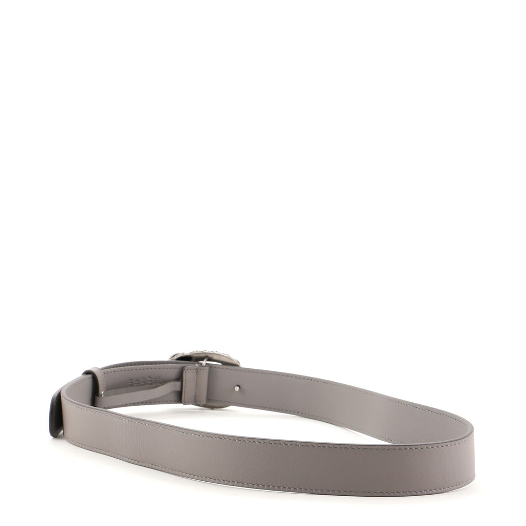 Dionysus Belt Leather with Crystal Embellished Metal Medium 85
