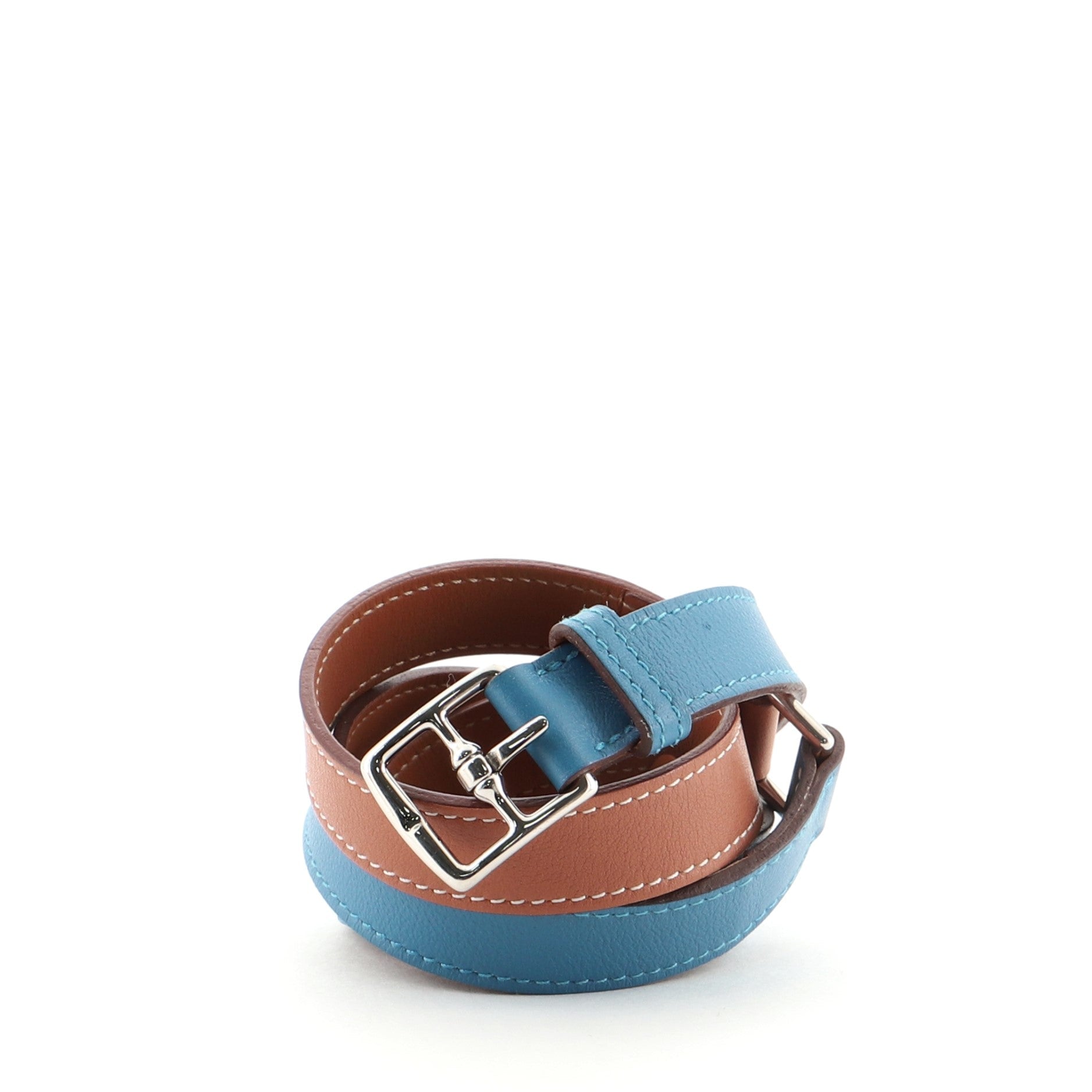 Buckle Belt Leather Thin 80