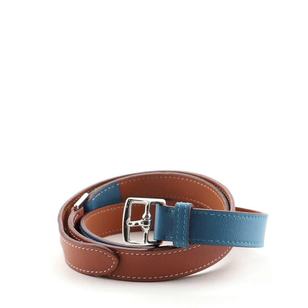 Buckle Belt Leather Thin 80