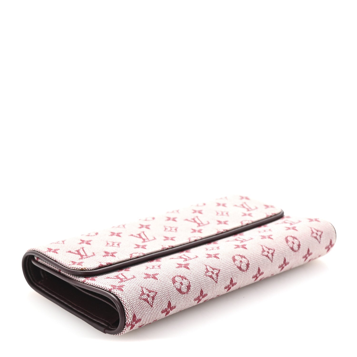 Mini Monogram Porte Tresor International Wallet Cherry