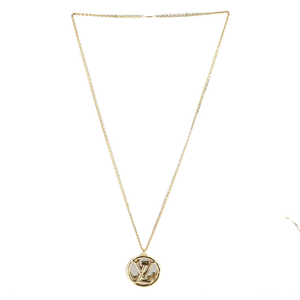 Louise Long Necklace Metal