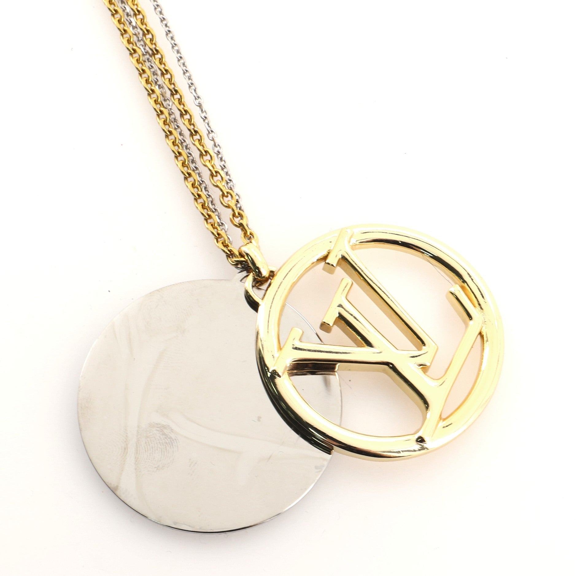 Louise Long Necklace Metal