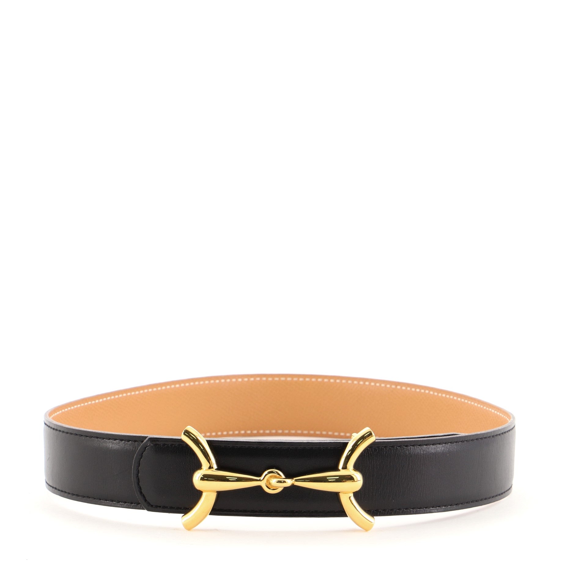 Horsebit Reversible Belt Leather Medium 63