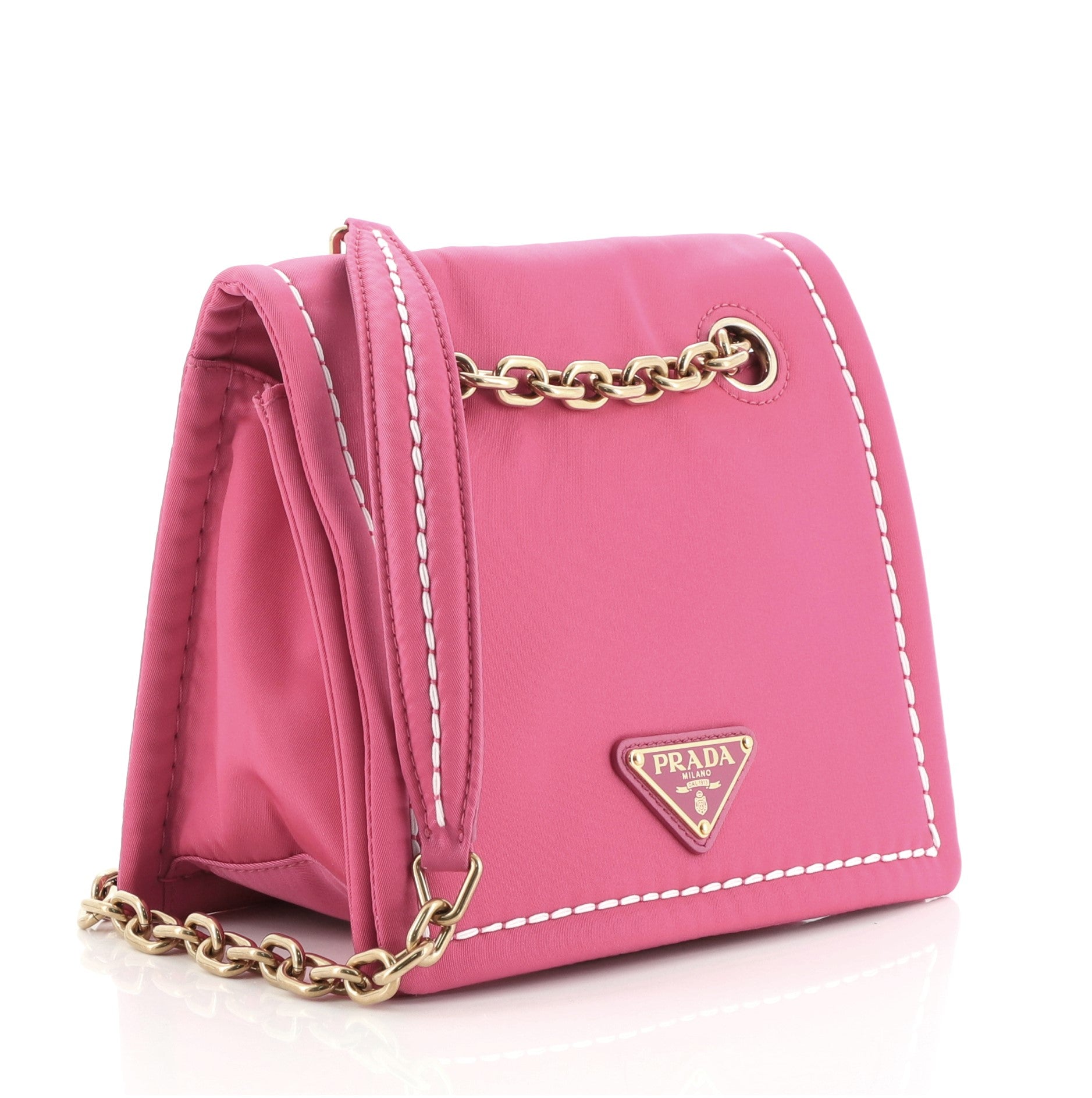 Chain Flap Bag Tessuto Mini