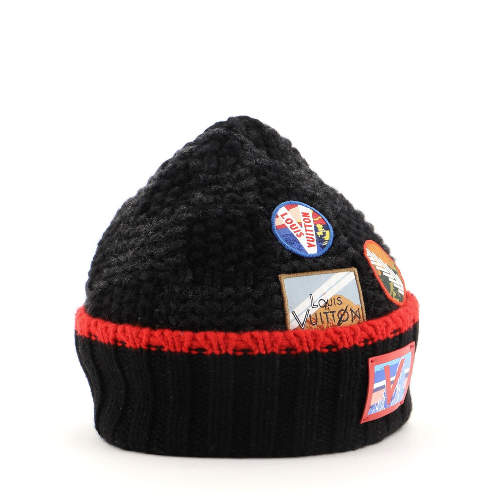 Helsinki Hat Alps Patches Damier Graphite Wool XS