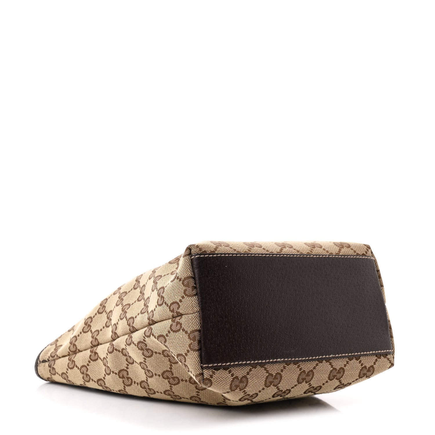 Monogram Small Charmy Tote Dark Brown