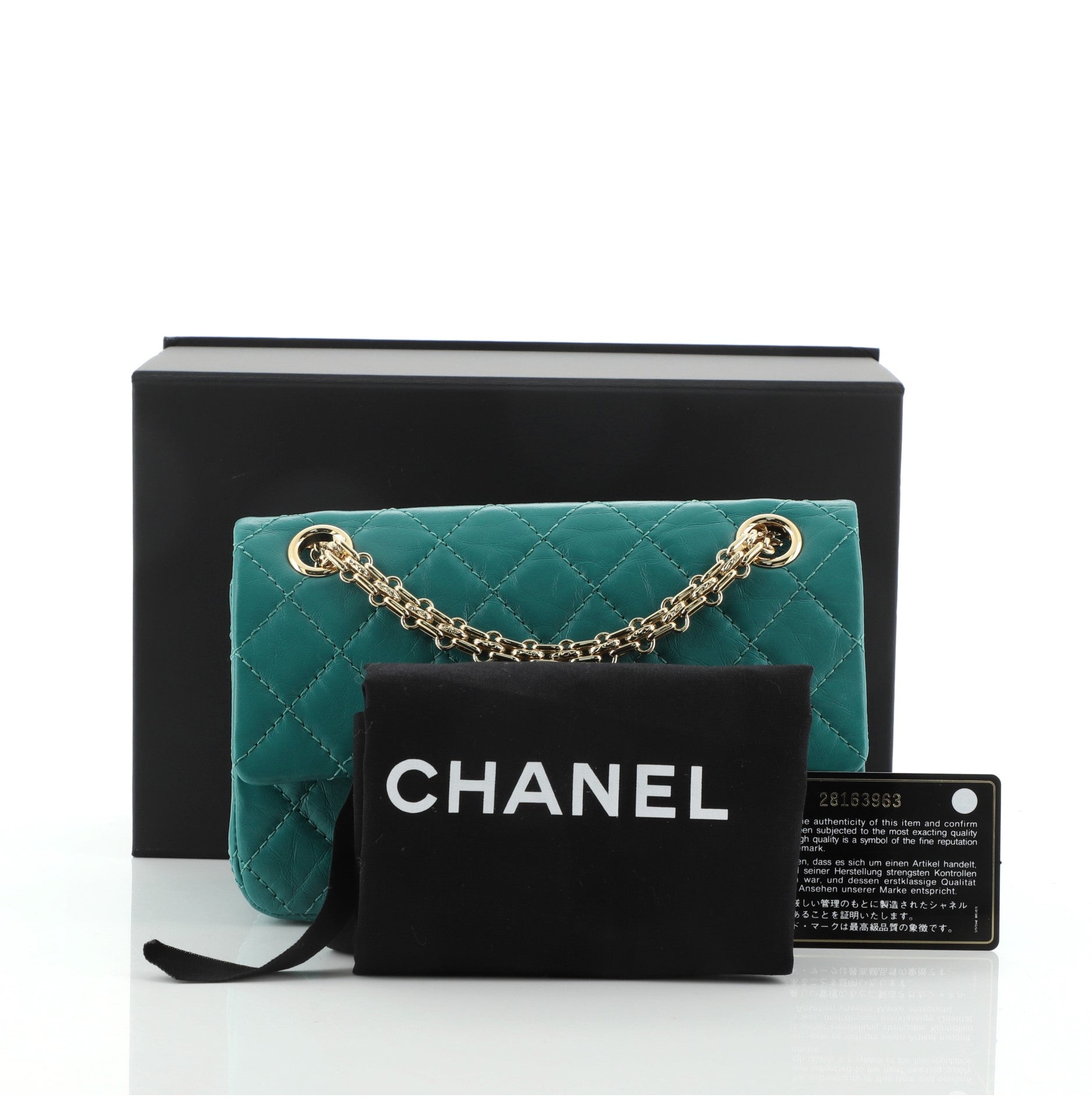Reissue 2.55 Flap Bag Quilted Aged Calfskin Mini