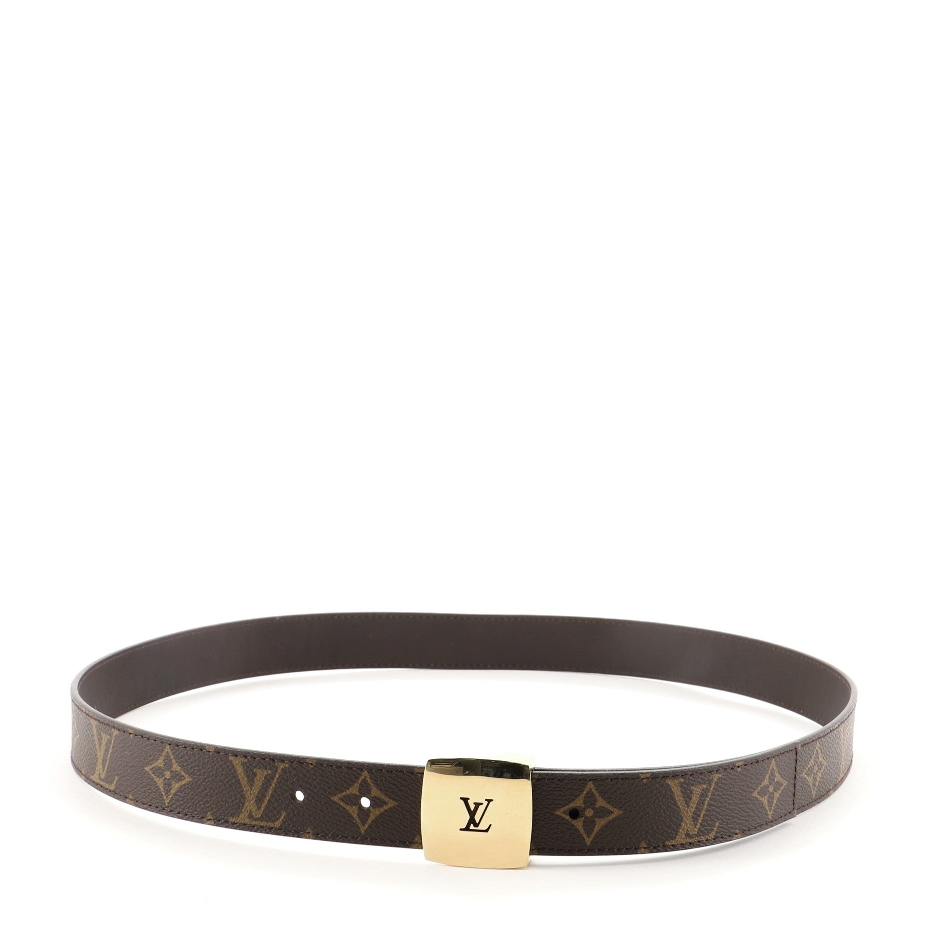 LV Cut Belt Monogram Canvas Medium 100