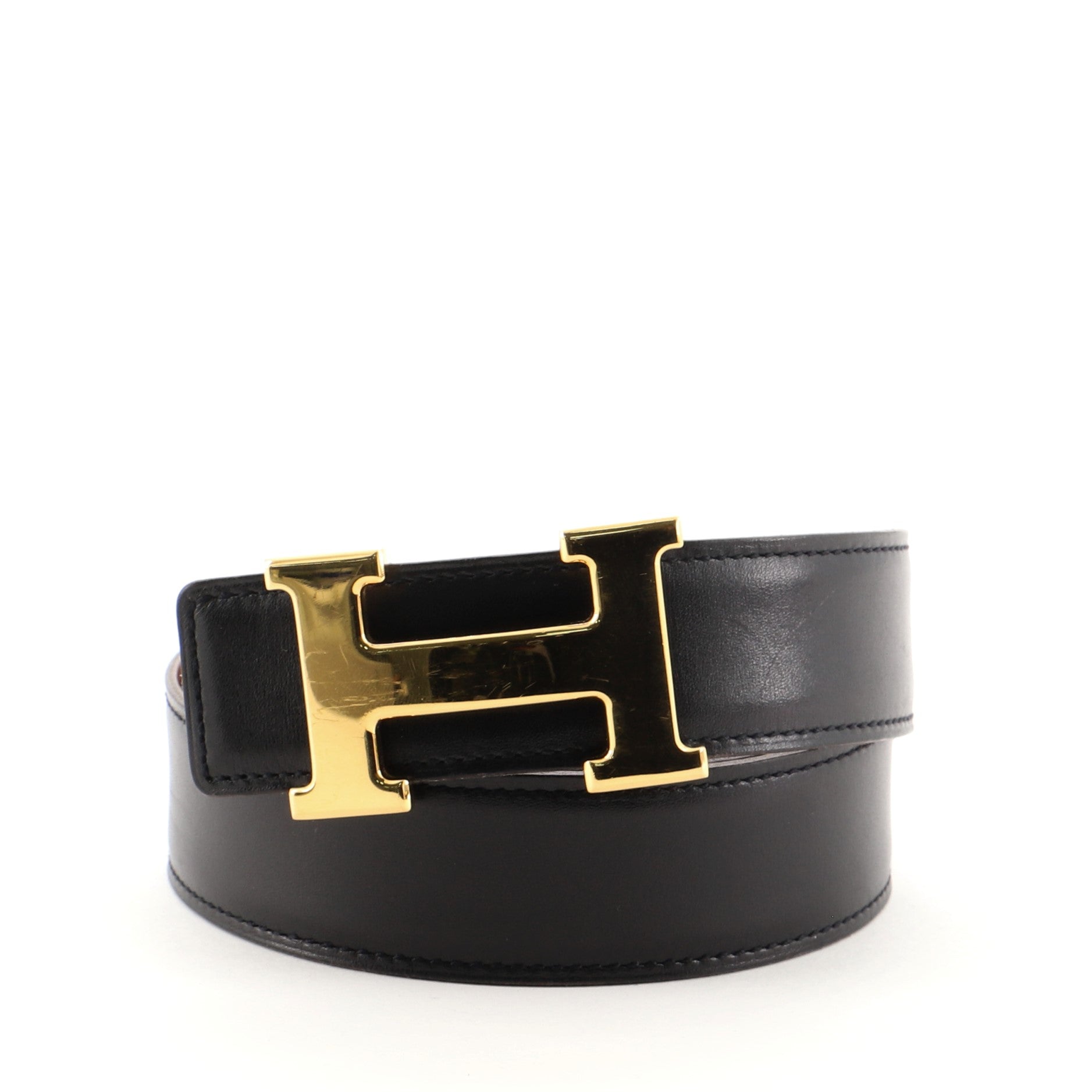 Constance Reversible Belt Leather Medium 85