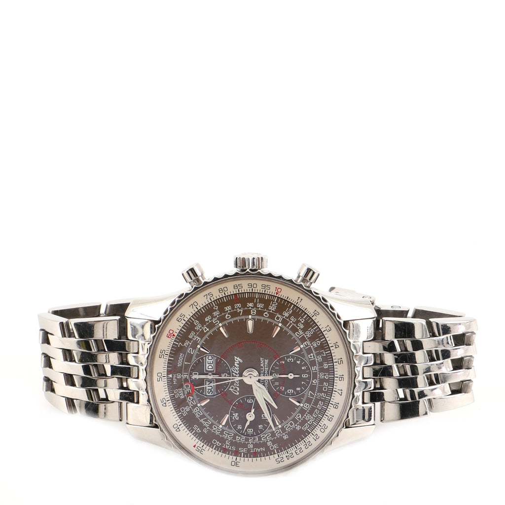 Navitimer Montbrillant Datora Chronograph Automatic Watch Stainless Steel 43
