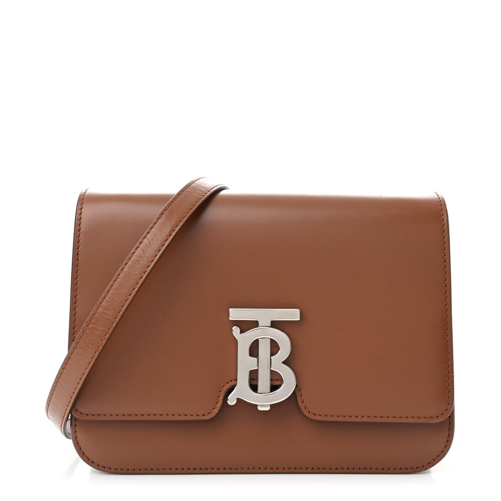 Calfskin Small TB Bag Malt Brown