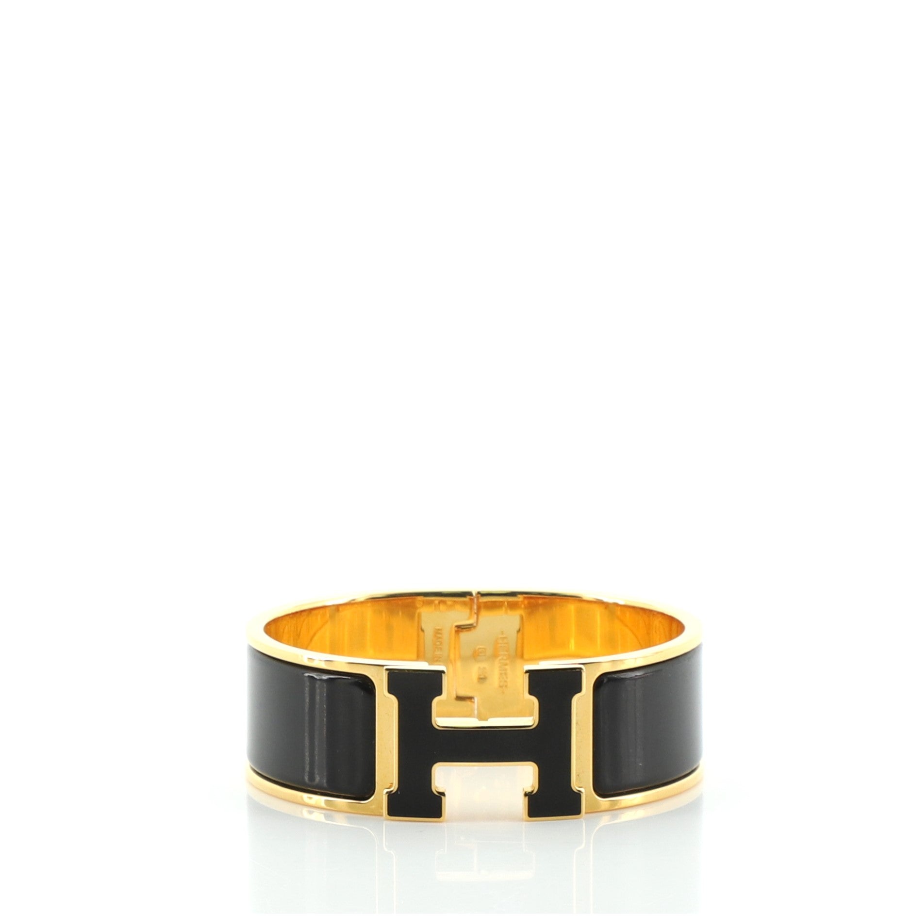 Clic H Bracelet Enamel Wide