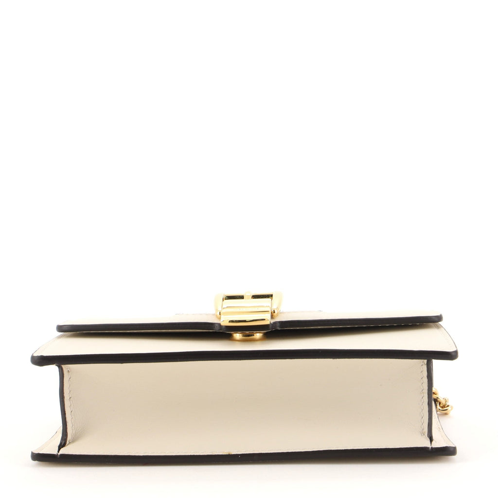 Sylvie Chain Shoulder Bag Leather Super Mini