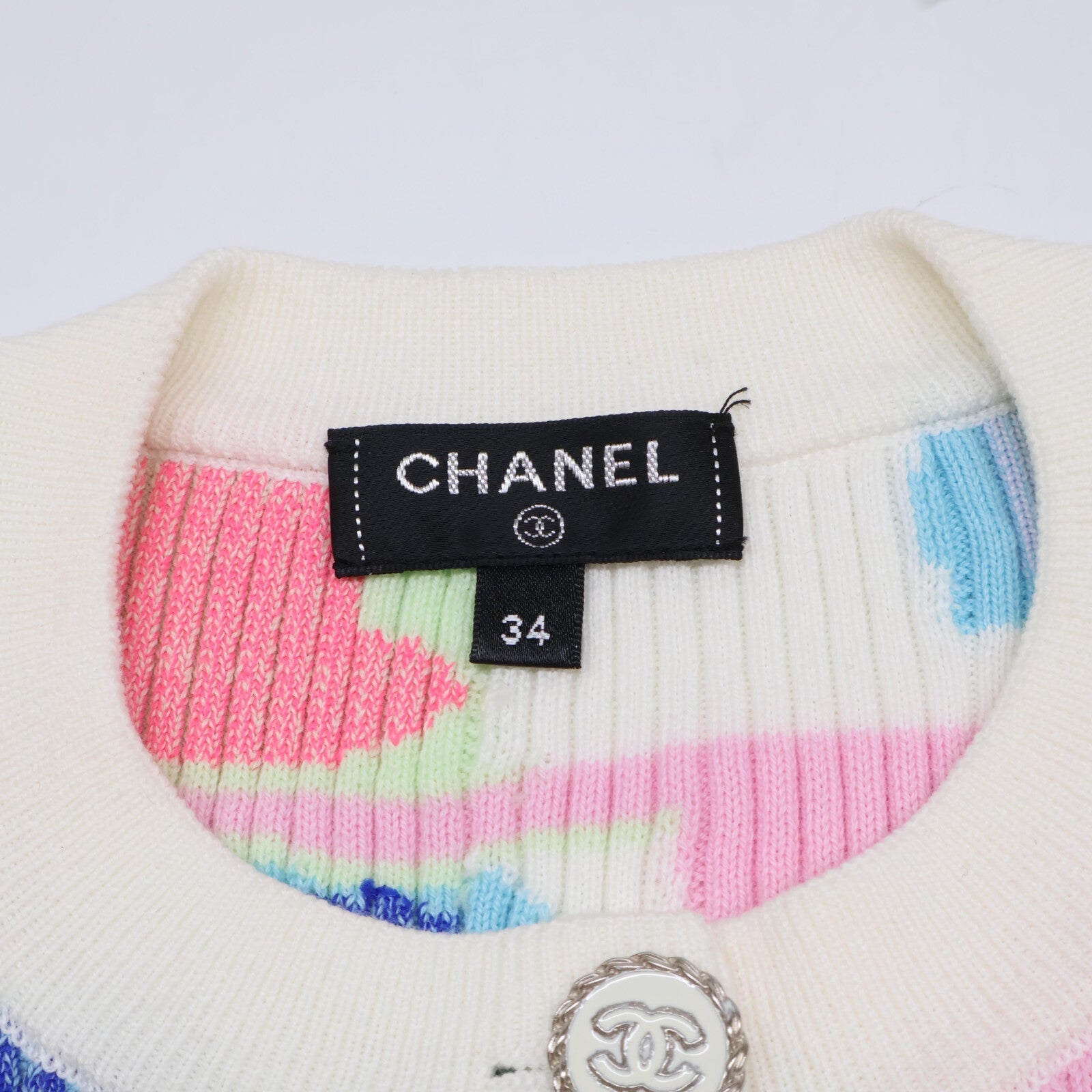 Chanel P61482 Cotton Cashmere Knit igan