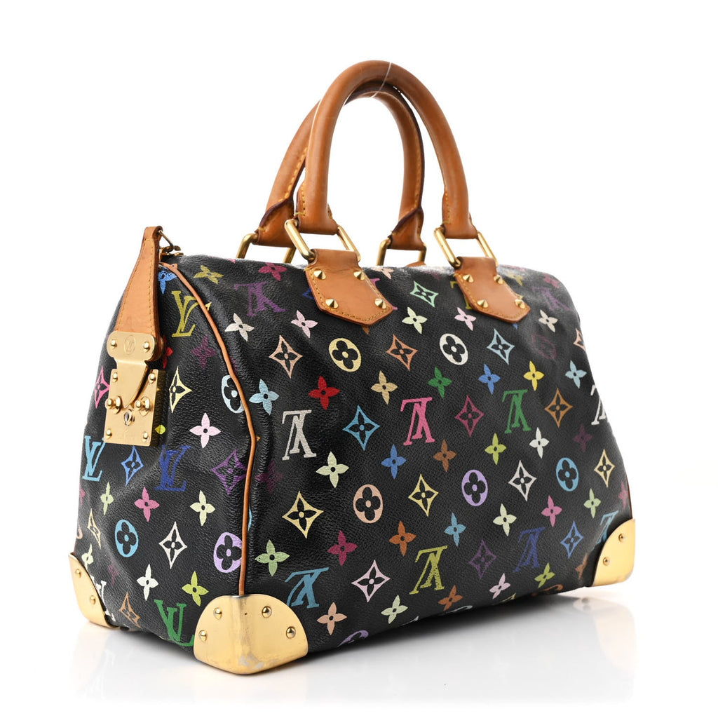 Monogram Multicolor Speedy 30 Black