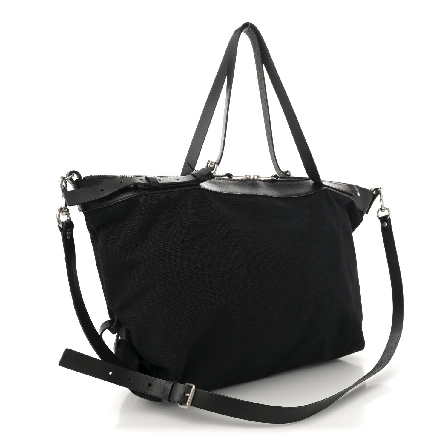 Canvas ID Shopping Bag Black